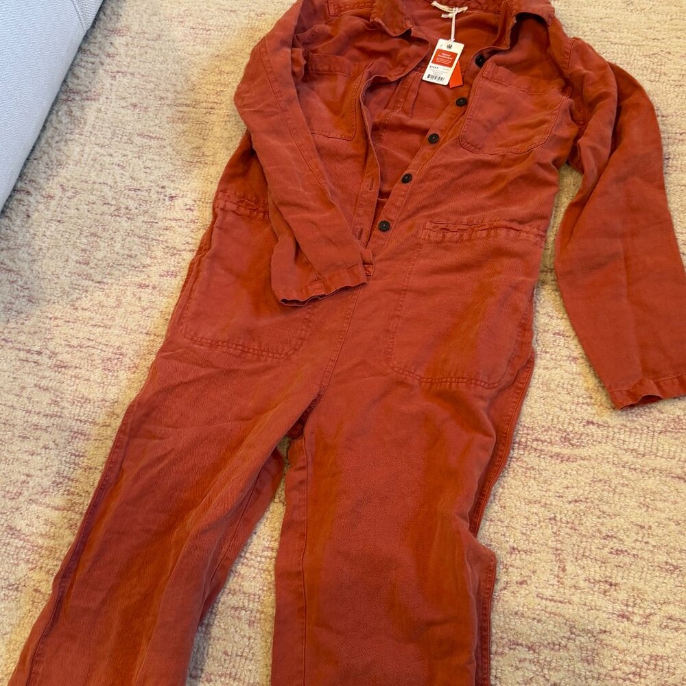 Marine Layer Charlie Utility Jumpsuit- M